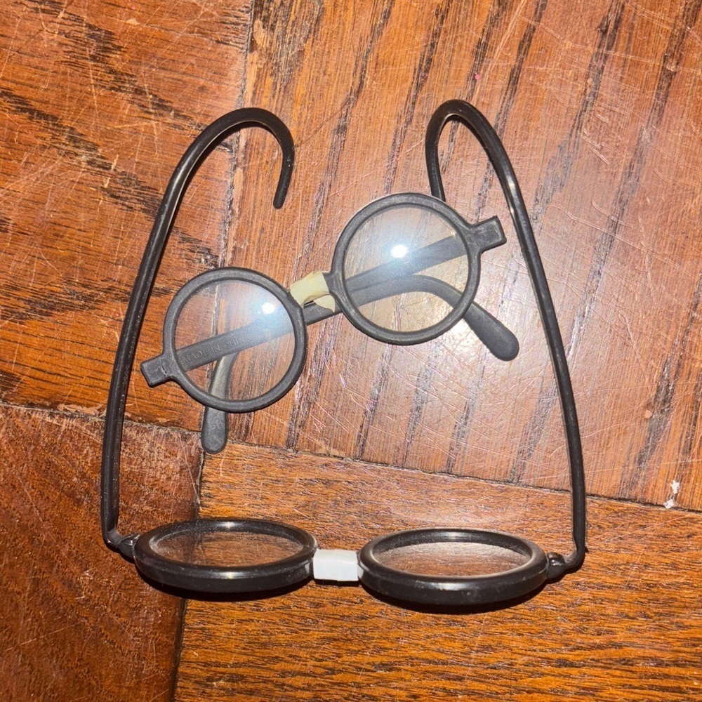 Black Round build a bear Harry Potter Glasses
